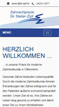 Mobile Screenshot of dr-zipf.de